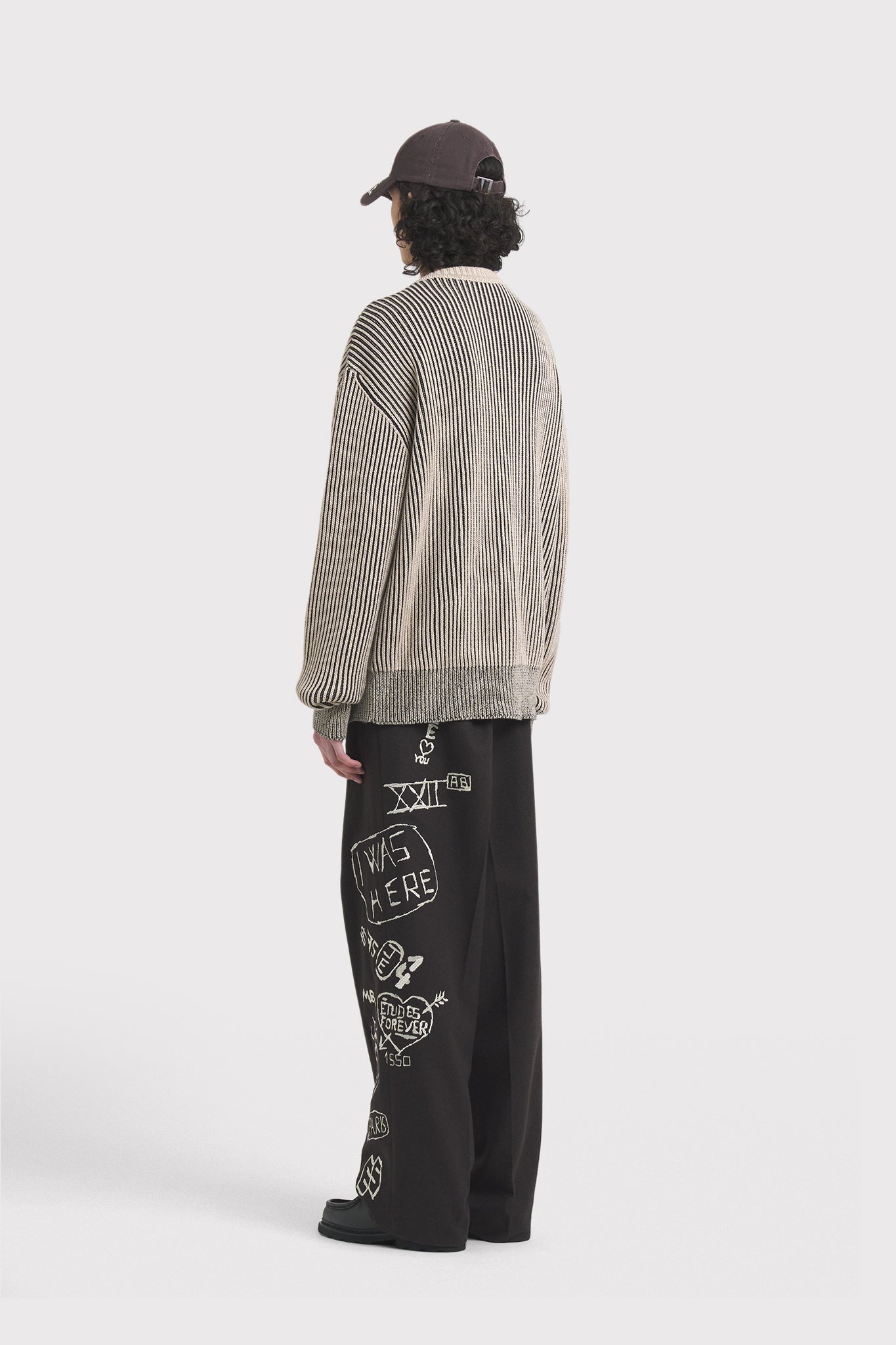 ÉTUDES BORIS CARDIGAN PATCH BEIGE MIX KNITWEAR 3