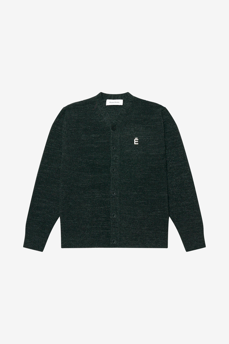 REGULAR CARDIGAN BLACK BLACK 1