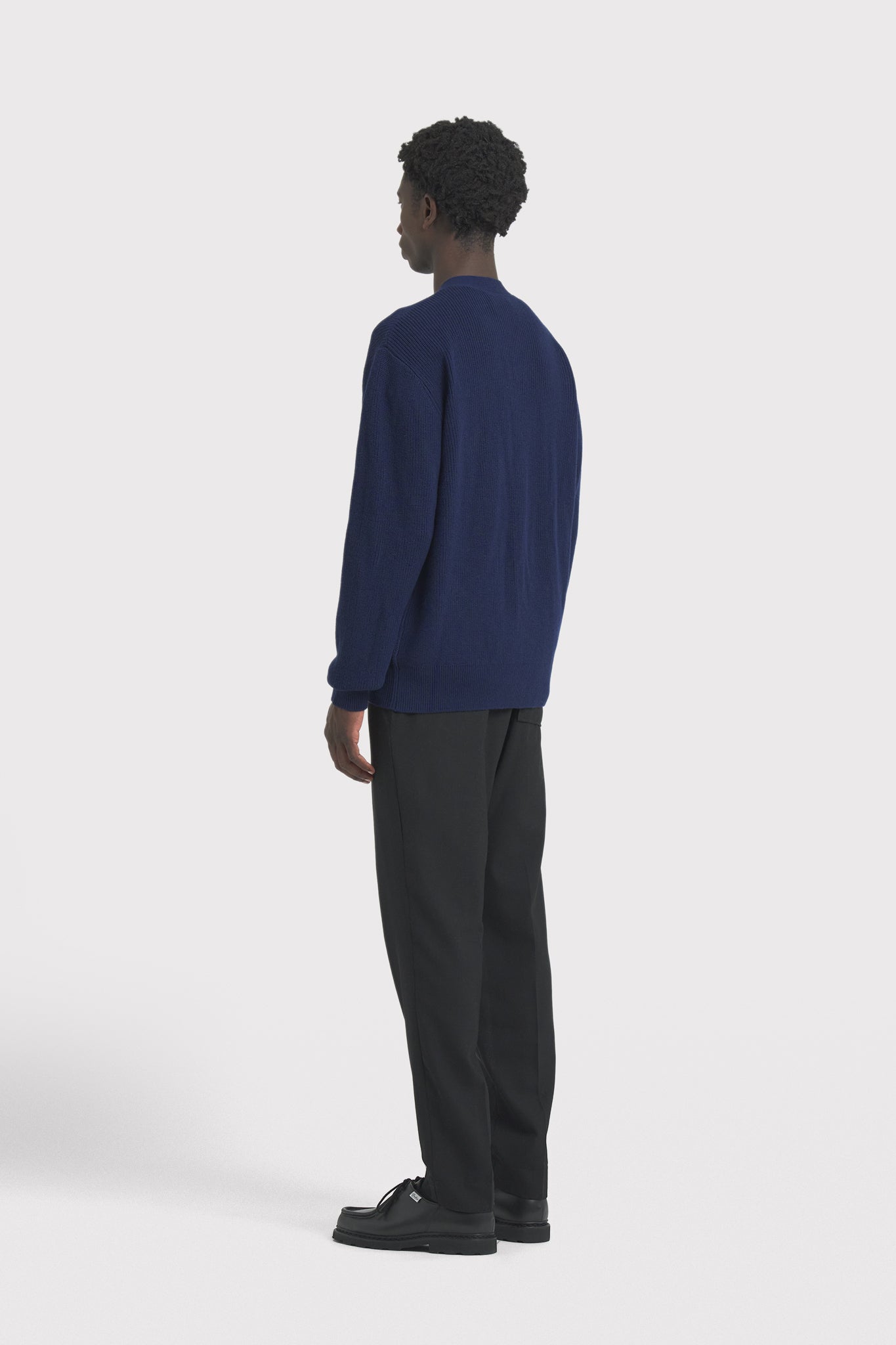 ÉTUDES BORIS CARDIGAN PATCH NAVY KNITWEAR 5