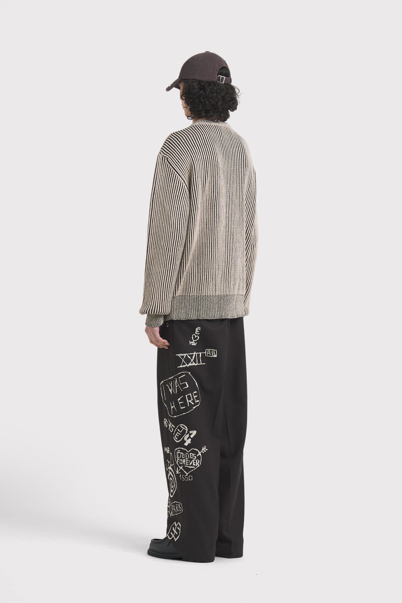 ÉTUDES BORIS PATCH BEIGE MIX KNITWEAR 3