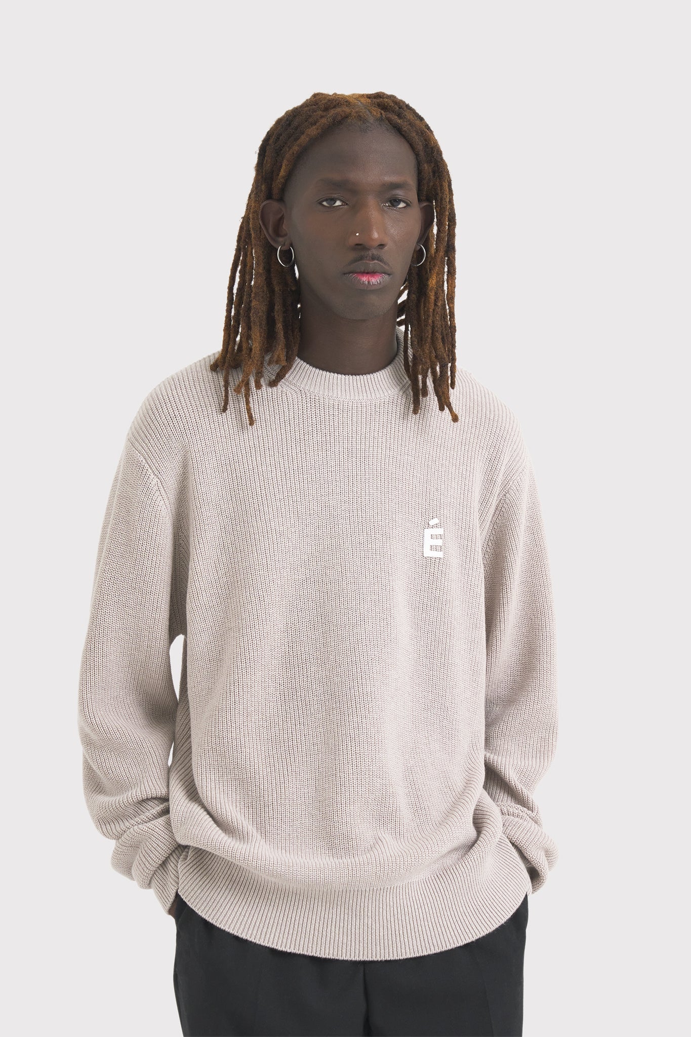 ÉTUDES BORIS PATCH BEIGE KNITWEAR 4