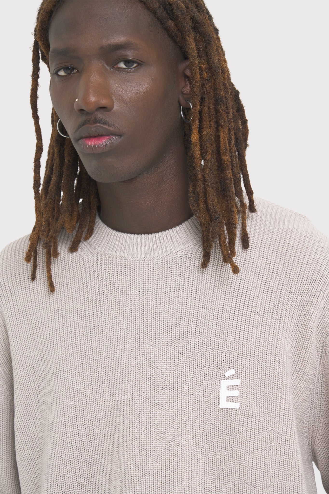 ÉTUDES BORIS PATCH BEIGE KNITWEAR 5