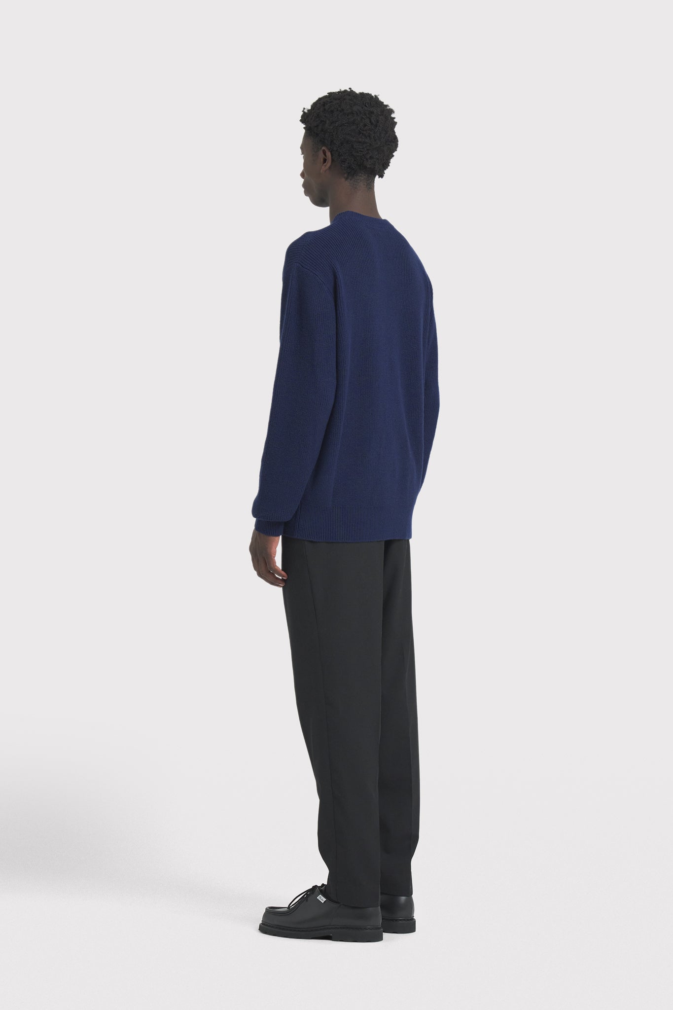 ÉTUDES BORIS PATCH NAVY KNITWEAR 3
