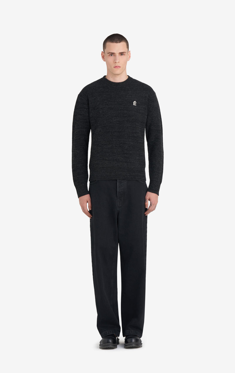 ETUDES STUDIO REGULAR ROUND NECK E CHARCOAL 3