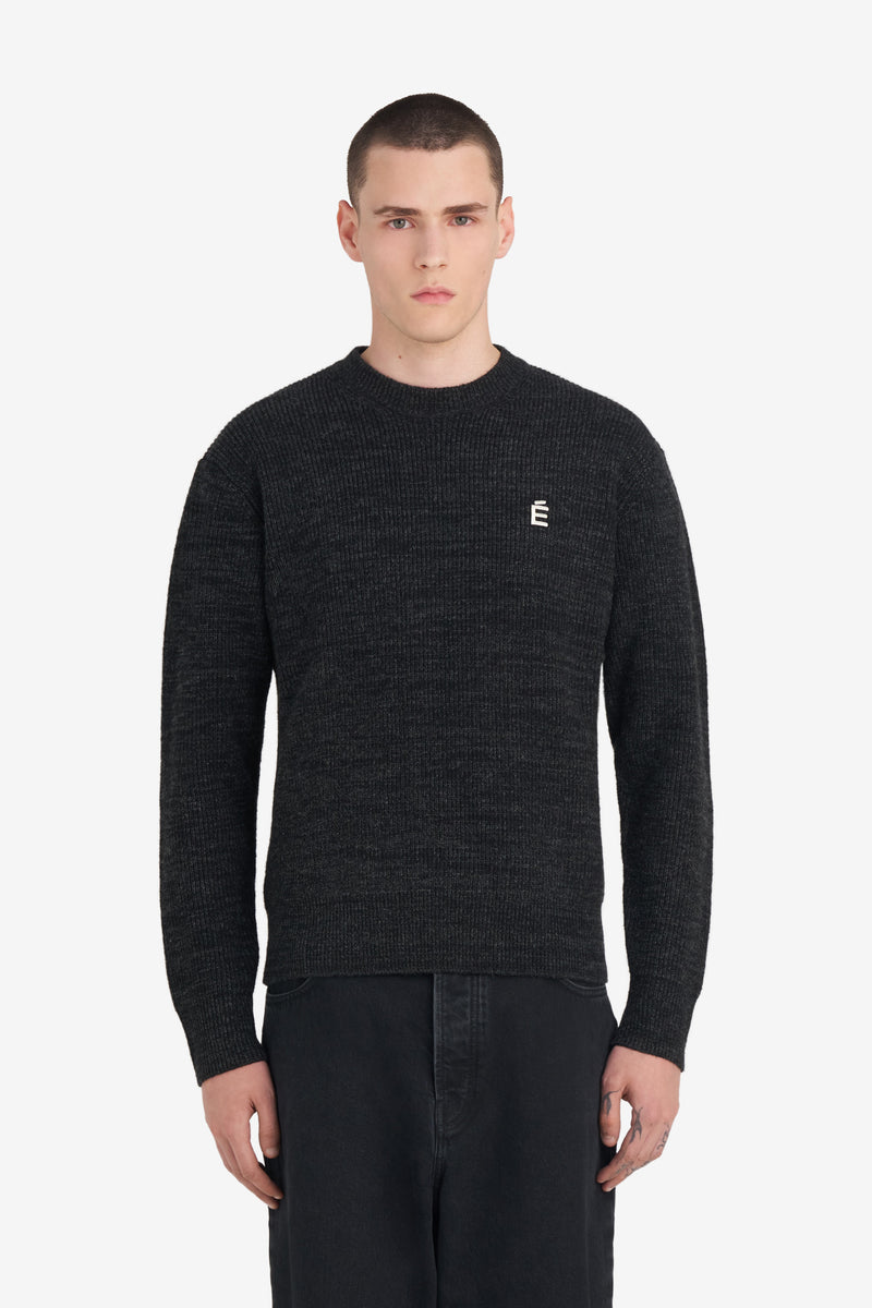 PULL BORIS ACCENT - CHARCOAL CHARBON 2