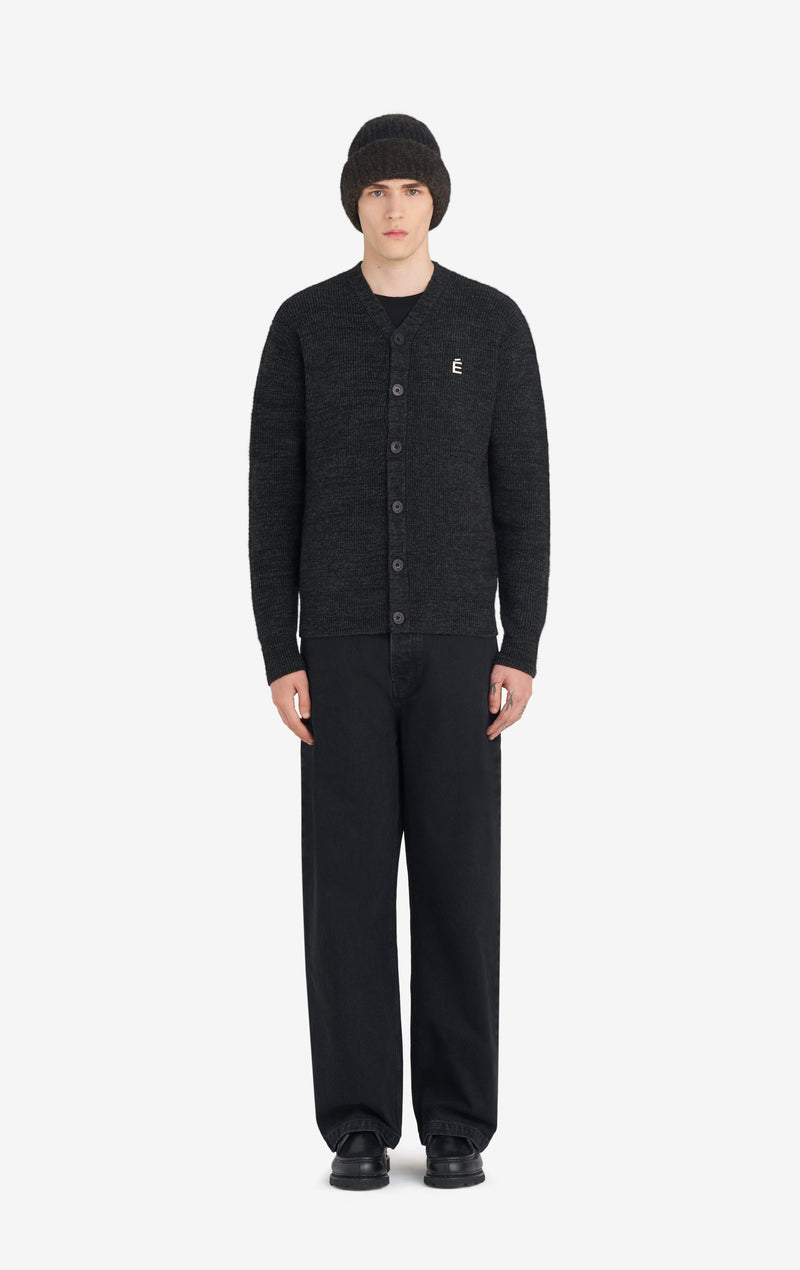 ETUDES STUDIO REGULAR CARDIGAN E CHARCOAL 3