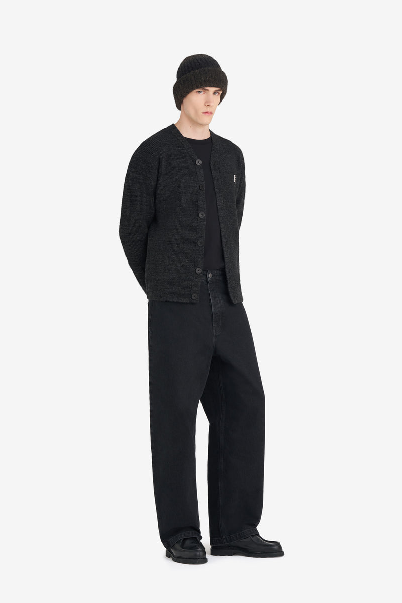 REGULAR CARDIGAN É CHARCOAL 6