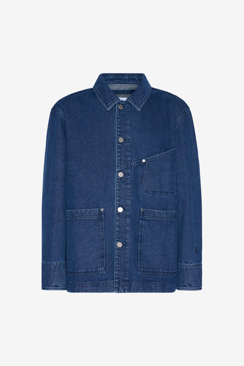 WORKER DENIM JACKET BLUE 1