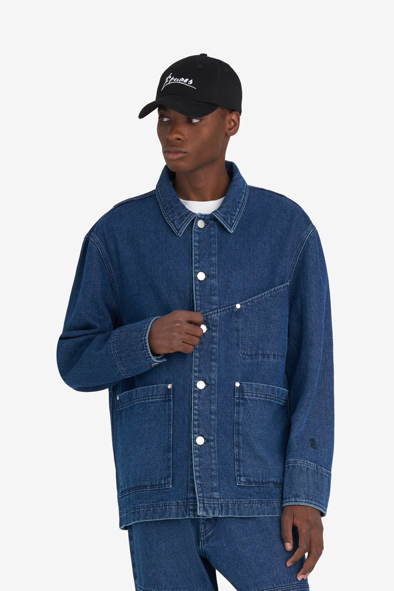 WORKER DENIM JACKET BLUE 2