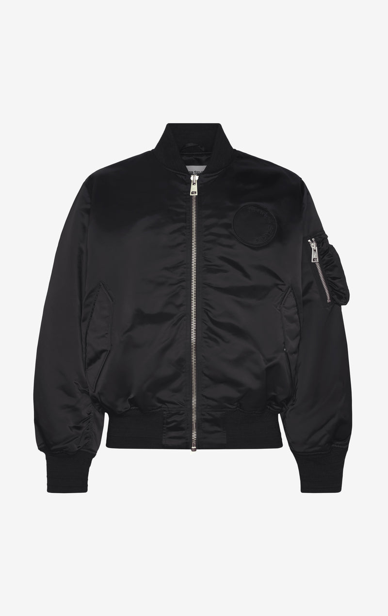 ETUDES STUDIO NYLON BOMBER JACKET BLACK 1