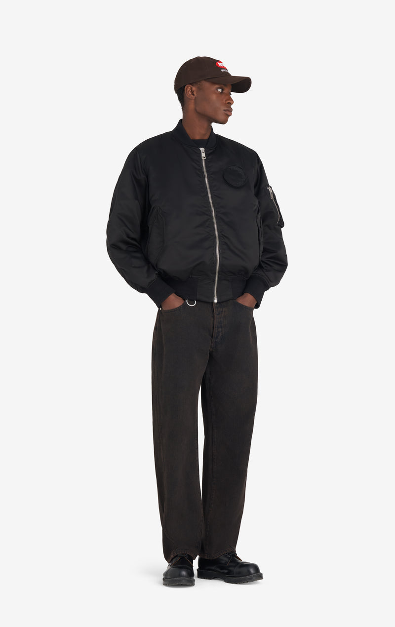 ETUDES STUDIO NYLON BOMBER JACKET BLACK 4