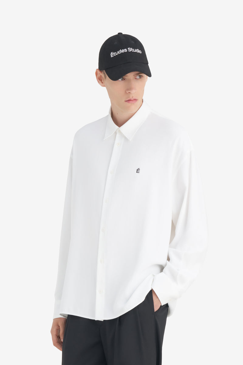 OVERSIZED SHIRT É - WHITE WHITE 4