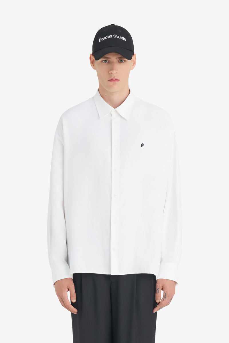 OVERSIZED SHIRT É - WHITE WHITE 2