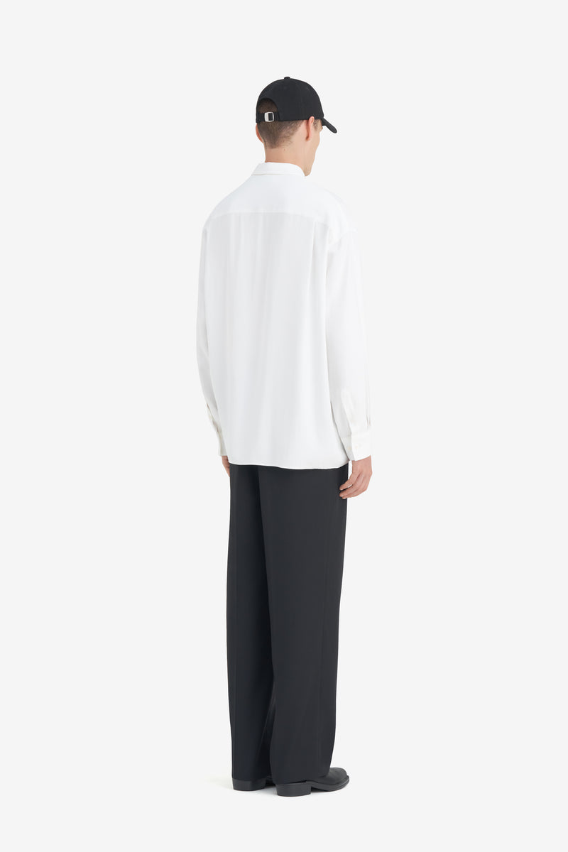 OVERSIZED SHIRT É - WHITE WHITE 9