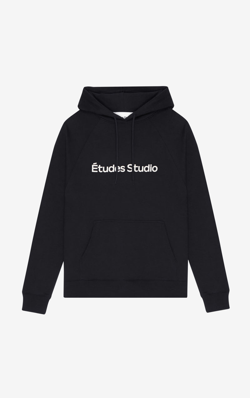ETUDES STUDIO LOOSE HOODIE ETUDES BLACK 1