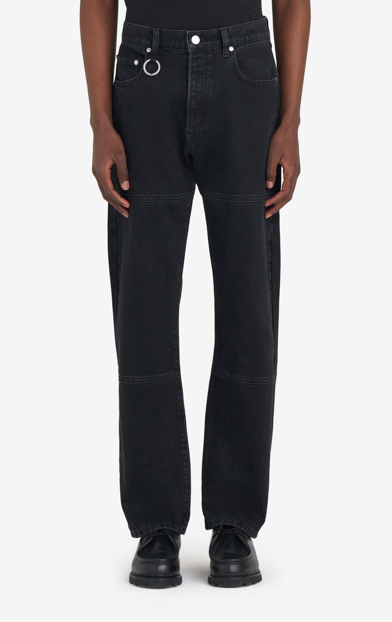 REGULAR JEANS PANT - BLACK