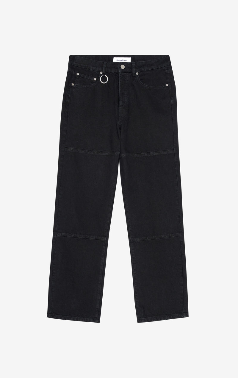 REGULAR JEANS PANT - BLACK 42 / BLACK