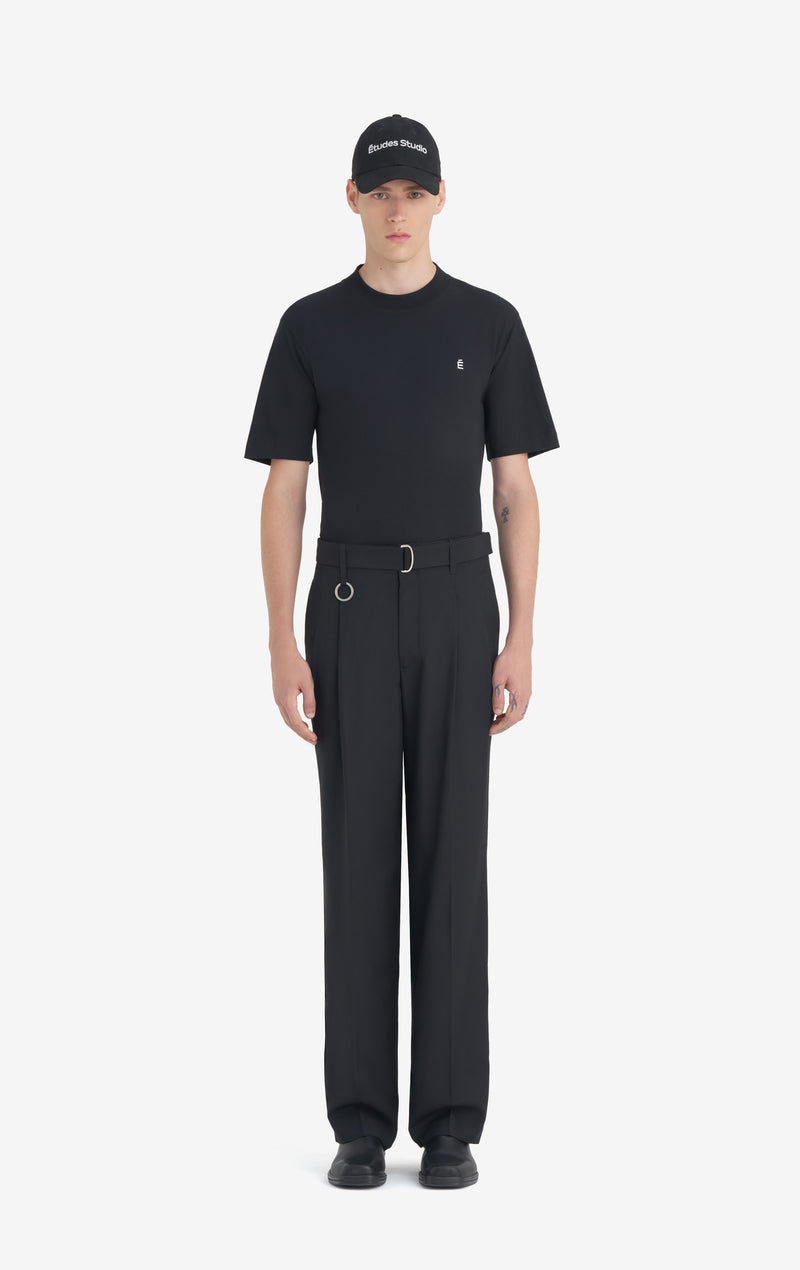 LOOSE SUIT PANT 42 / BLACK