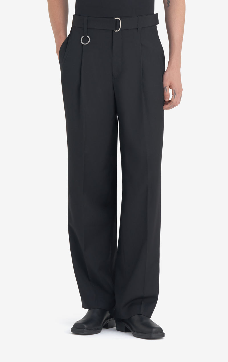 LOOSE SUIT PANT 42 / BLACK