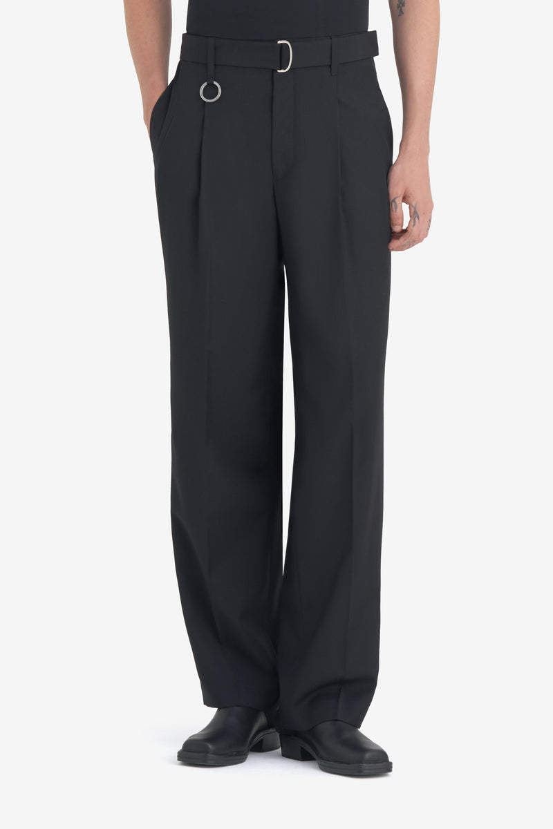 LOOSE SUIT PANT BLACK 3