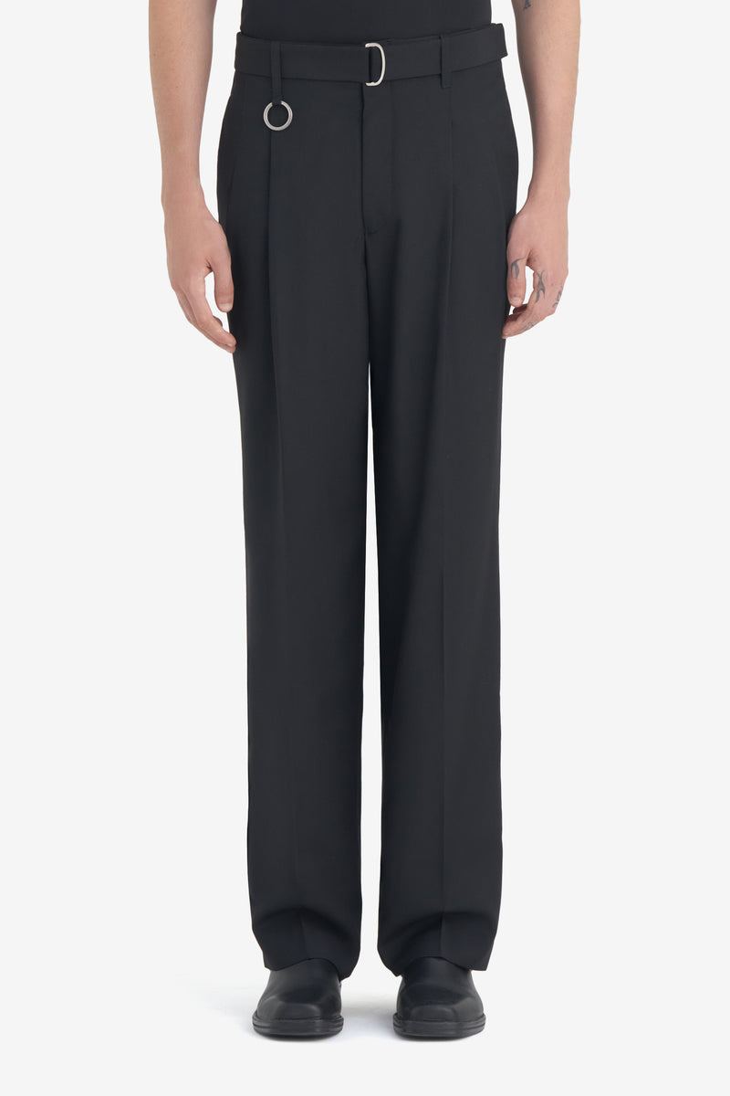 LOOSE SUIT PANT BLACK 2