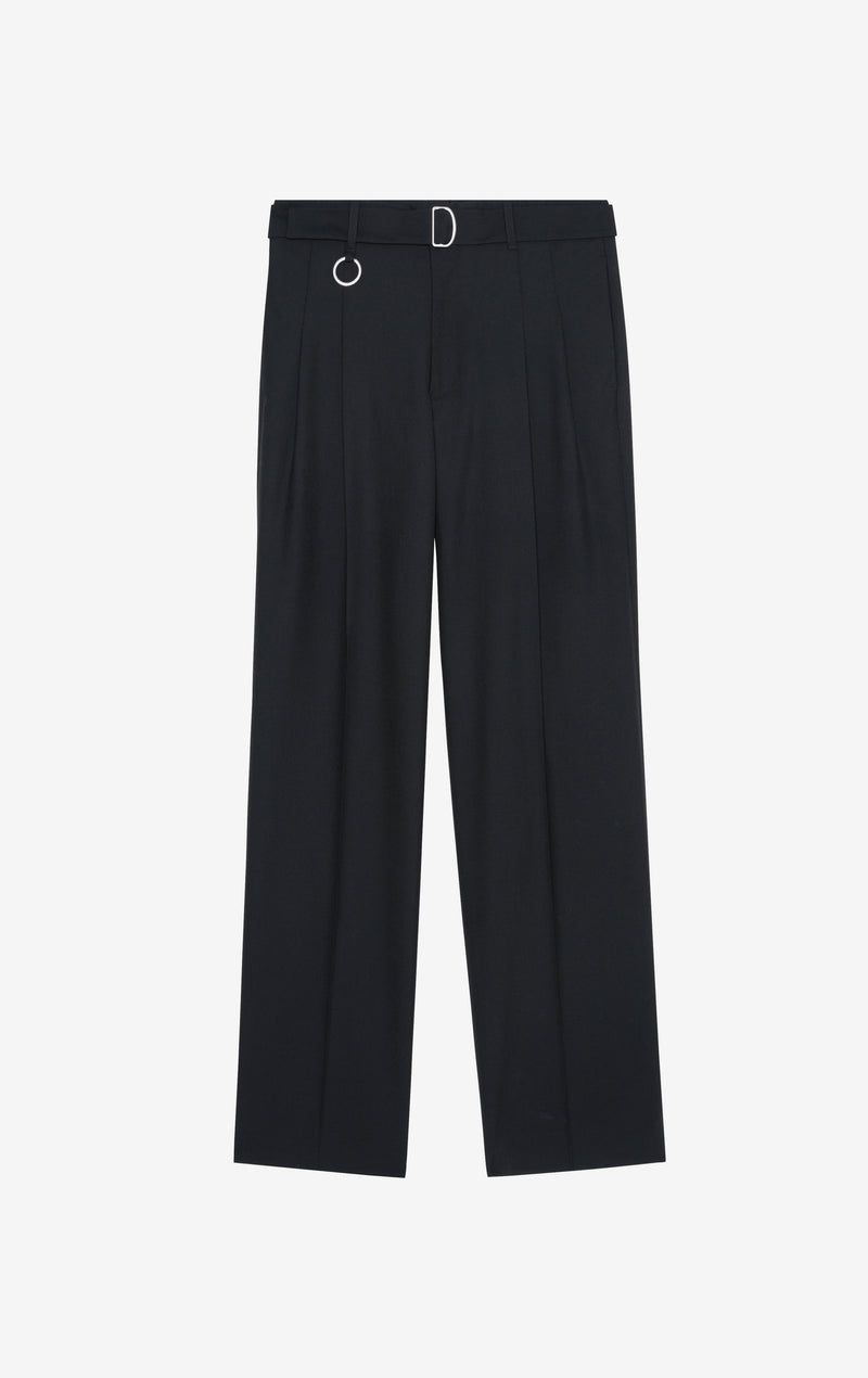 LOOSE SUIT PANT - BLACK 42 / BLACK