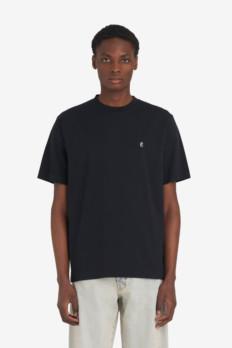 T-SHIRT RÉGULIER É NOIR 2