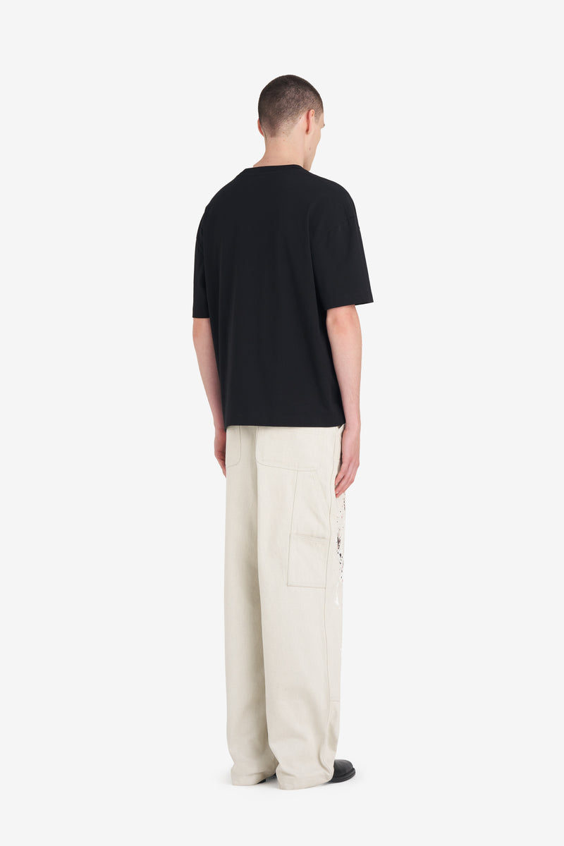 RELAX T-SHIRT ÉTUDES - BLACK BLACK 5
