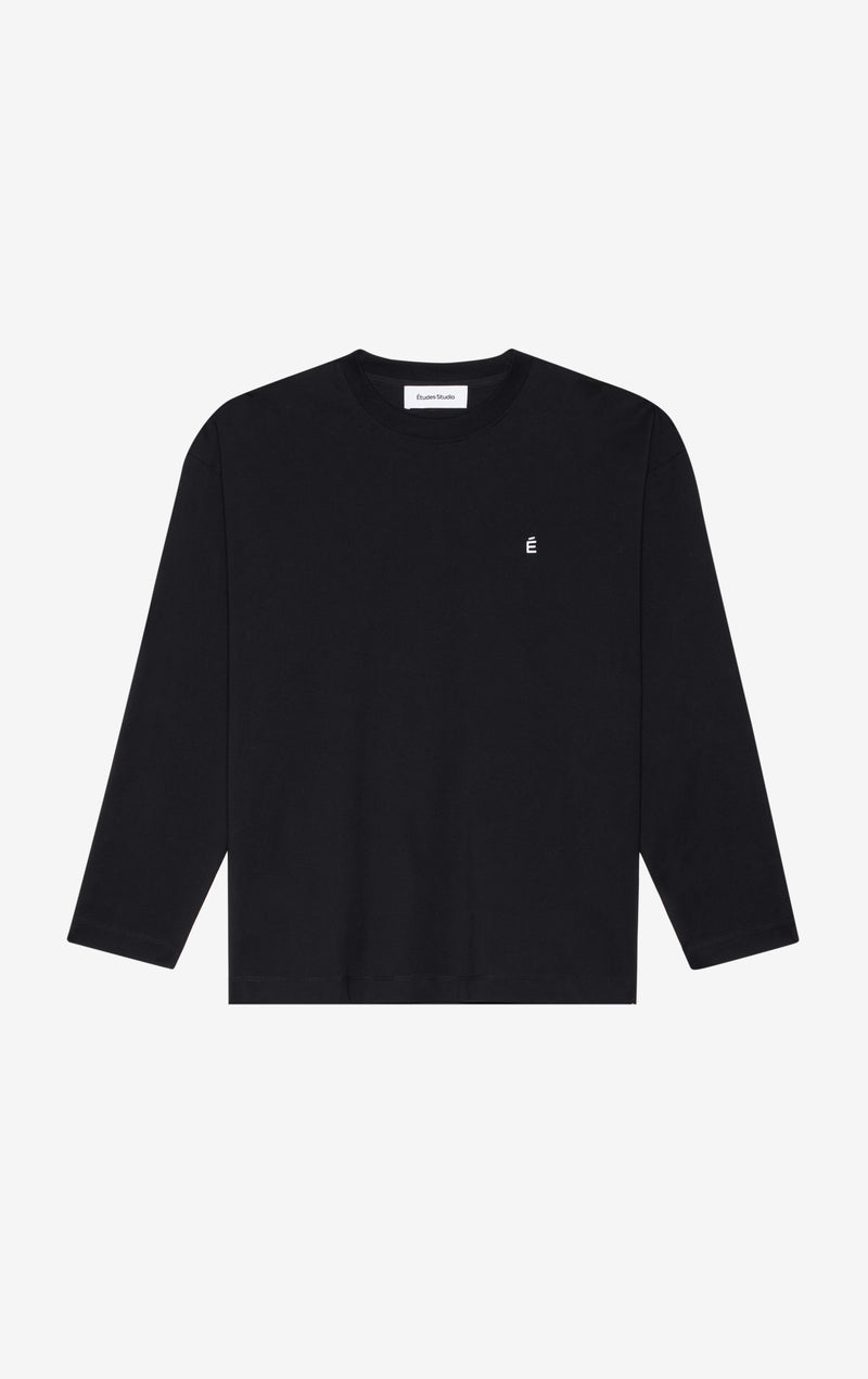 ETUDES STUDIO RELAX T-SHIRT LONG SLEEVES E BLACK 1