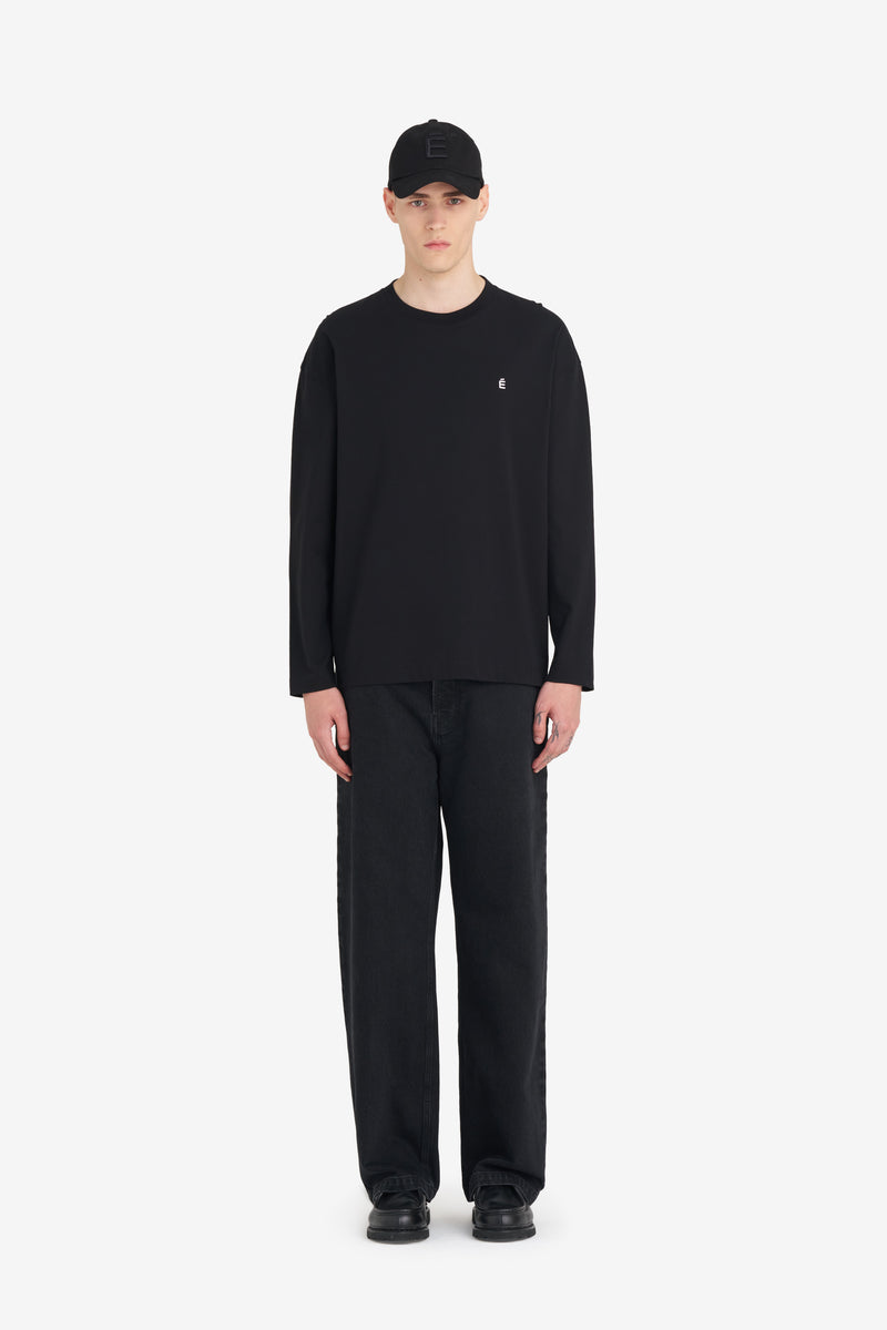 RELAX T-SHIRT LONG SLEEVES É BLACK 3