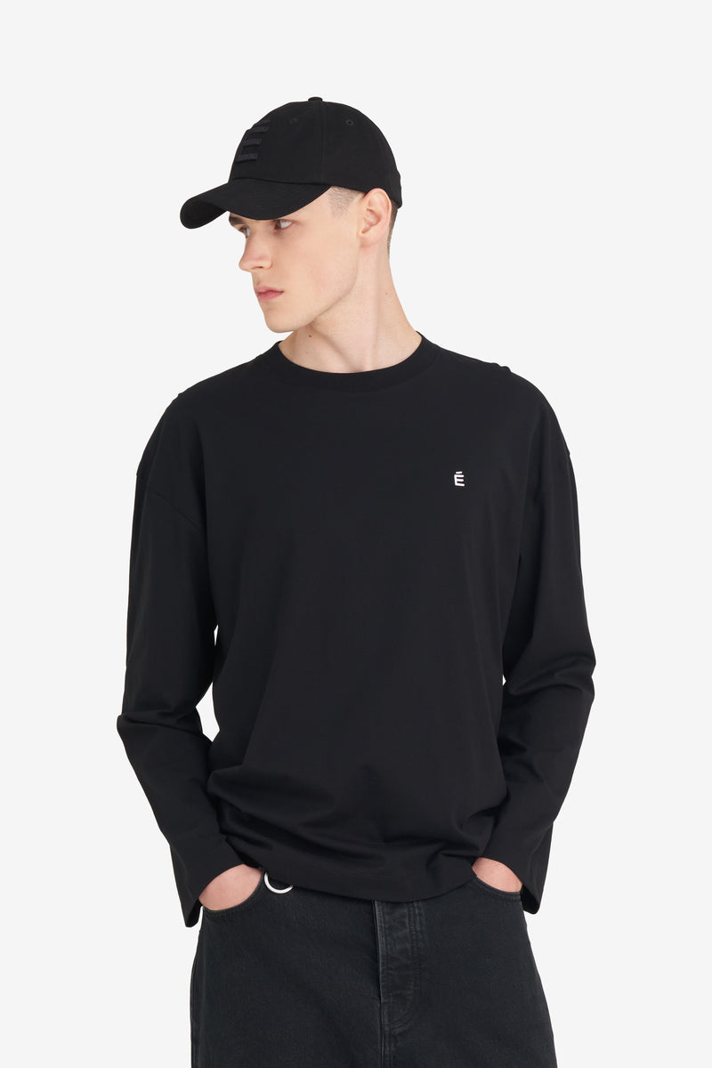 RELAX T-SHIRT LONG SLEEVES É BLACK 2