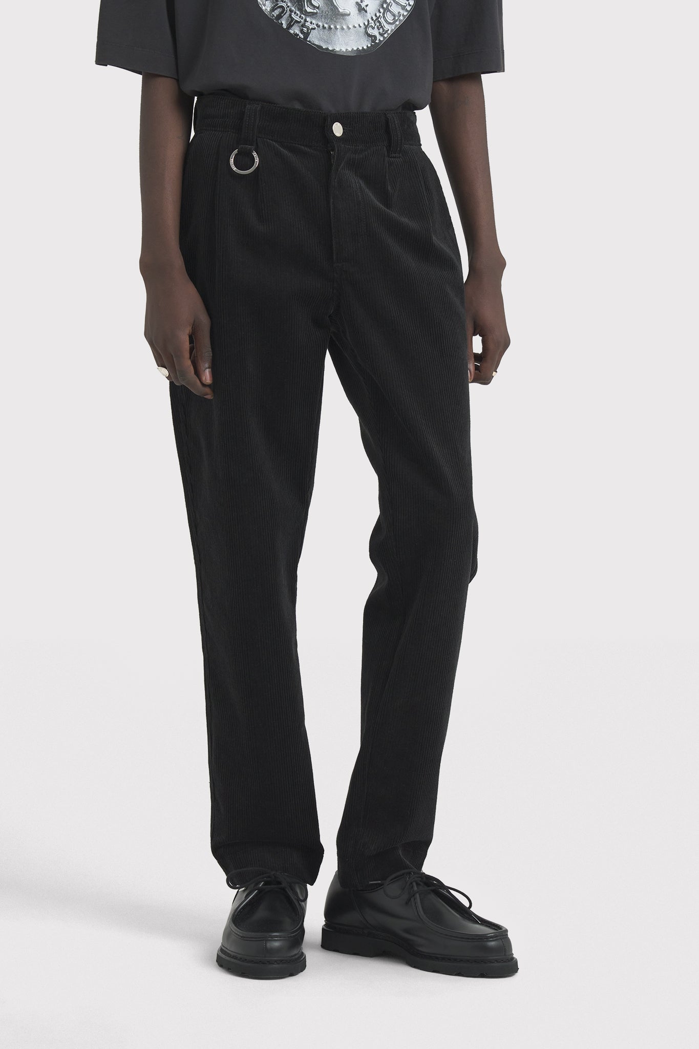 ÉTUDES CINEMA CORDUROY BLACK TROUSERS 4