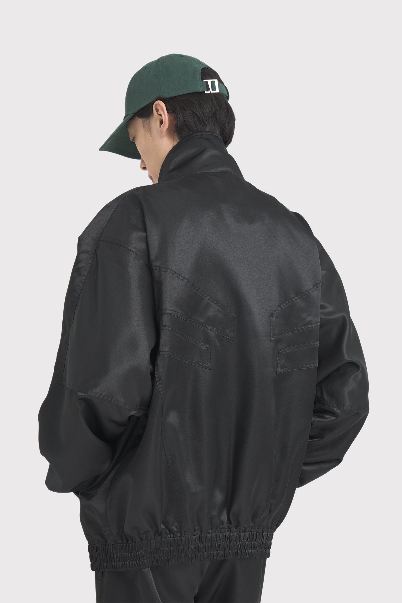 ÉTUDES CITE SATIN BLACK OUTERWEAR 6