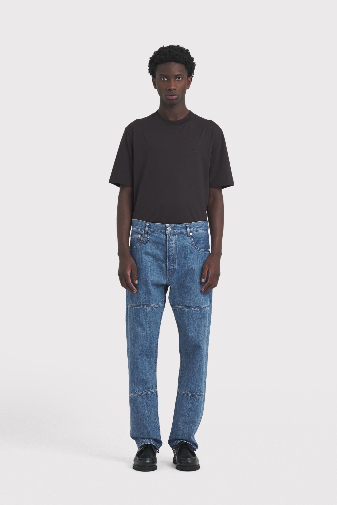 ÉTUDES CORNER DENIM STONE TROUSERS 1