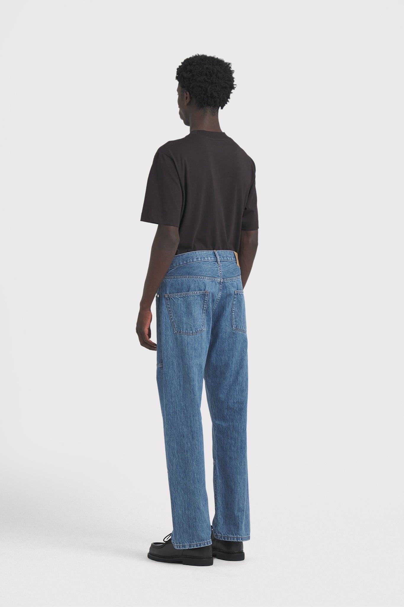 ÉTUDES CORNER DENIM STONE TROUSERS 3