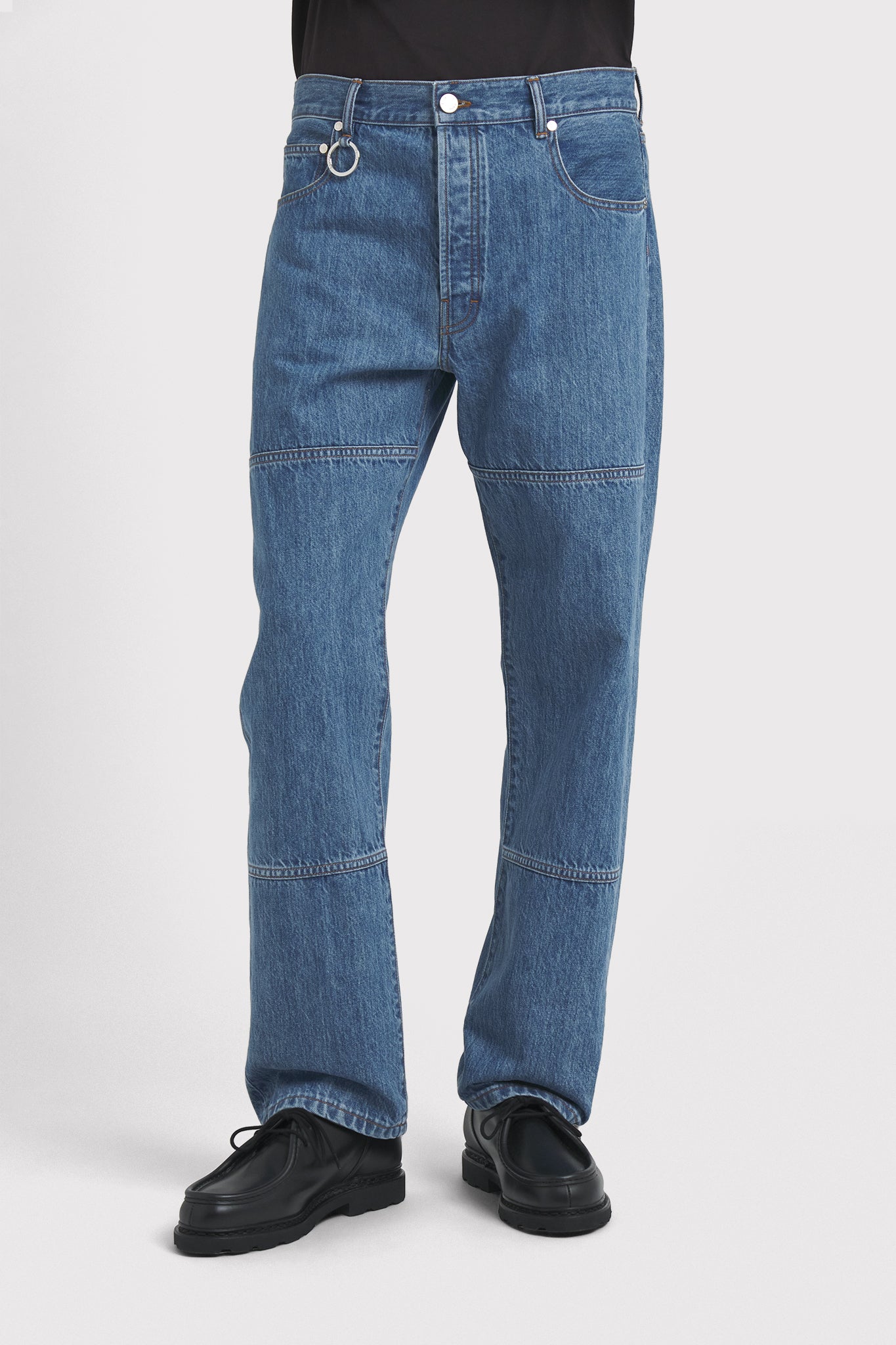 ÉTUDES CORNER DENIM STONE TROUSERS 4