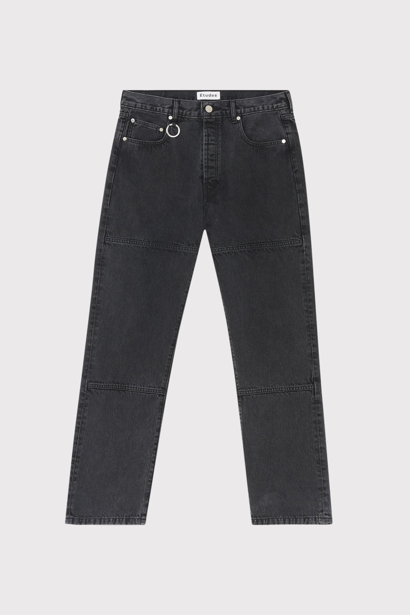 CORNER DENIM WASHED BLACK NOIR LAVÉ 1