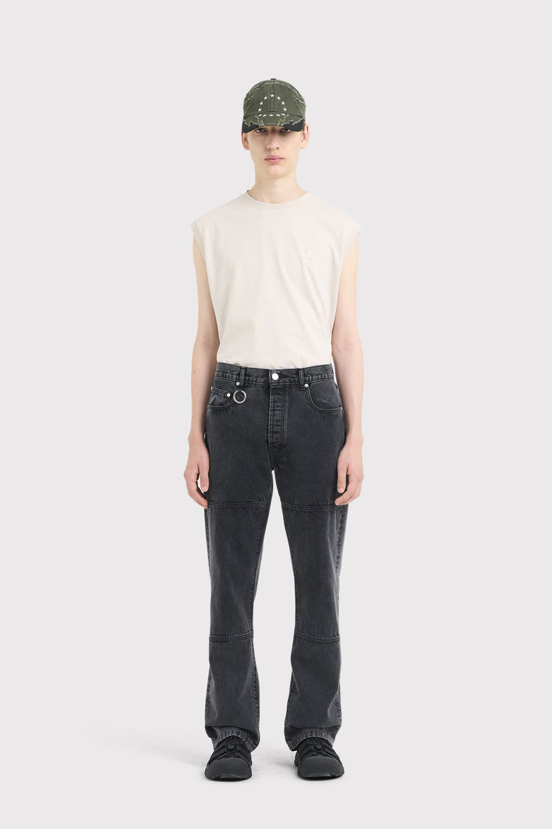 CORNER DENIM WASHED BLACK NOIR LAVÉ 3