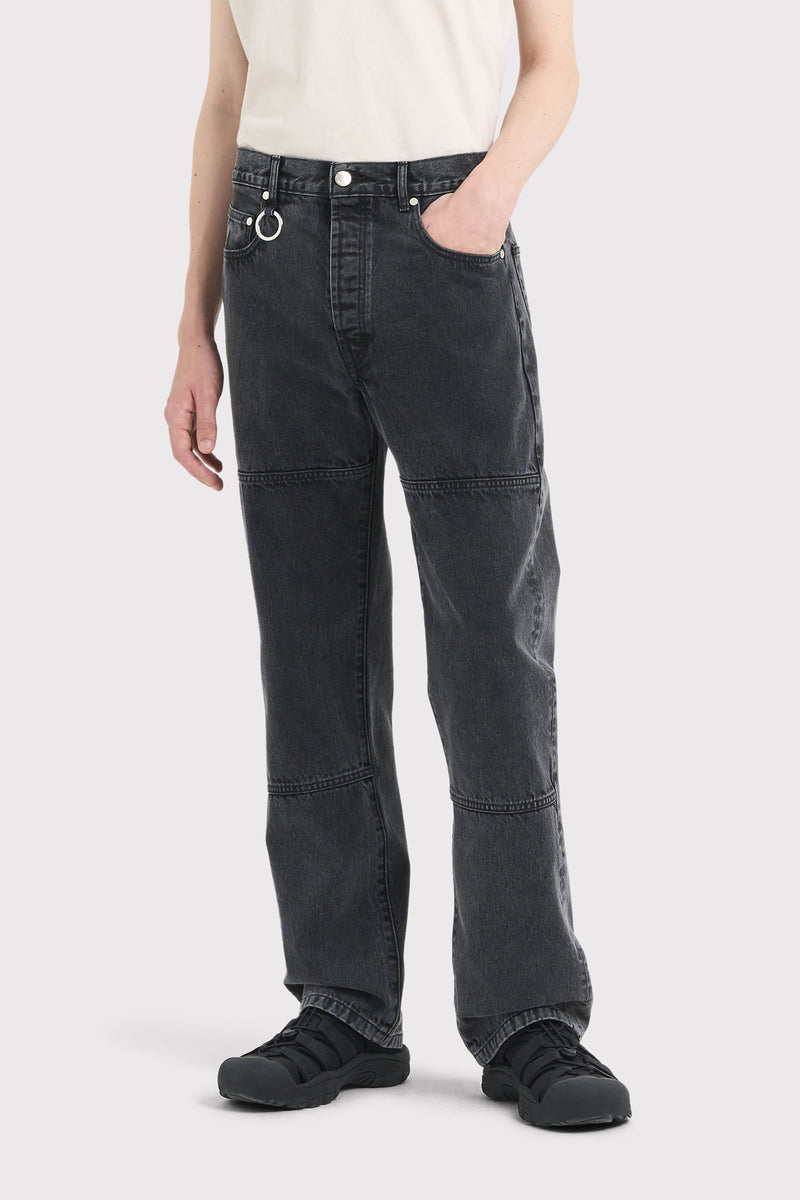 CORNER DENIM WASHED BLACK NOIR LAVÉ 2
