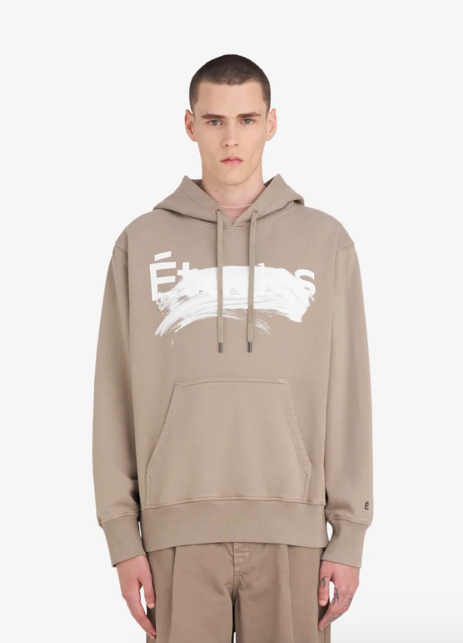 RELAX HOODIE SMUDGED BEIGE 2