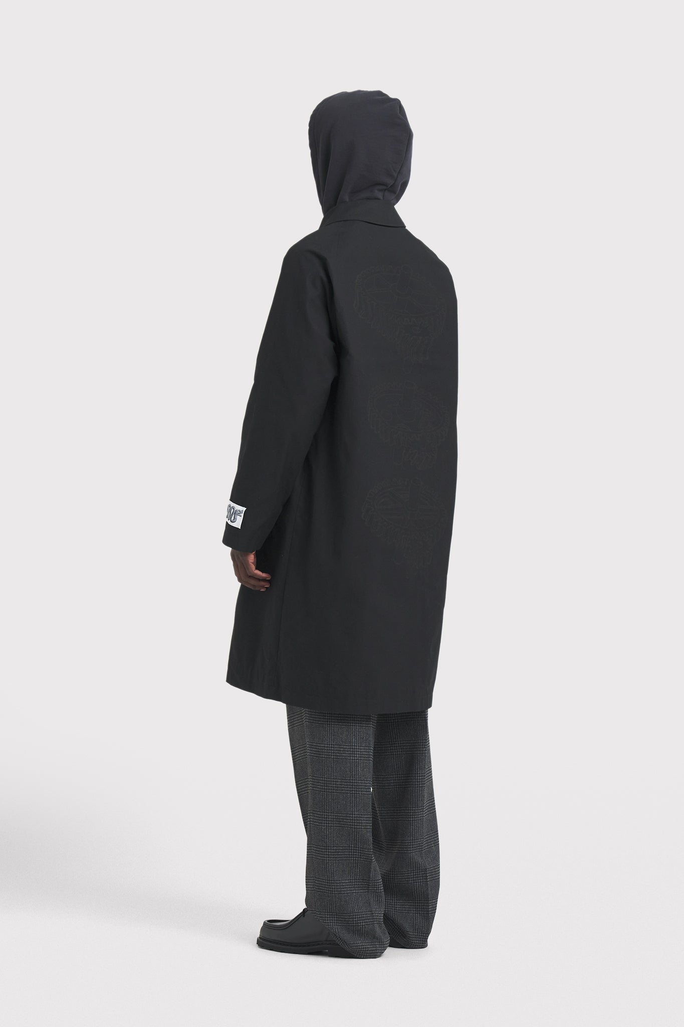 ÉTUDES DISTANCE BS WAXED COTTON BLACK OUTERWEAR 3