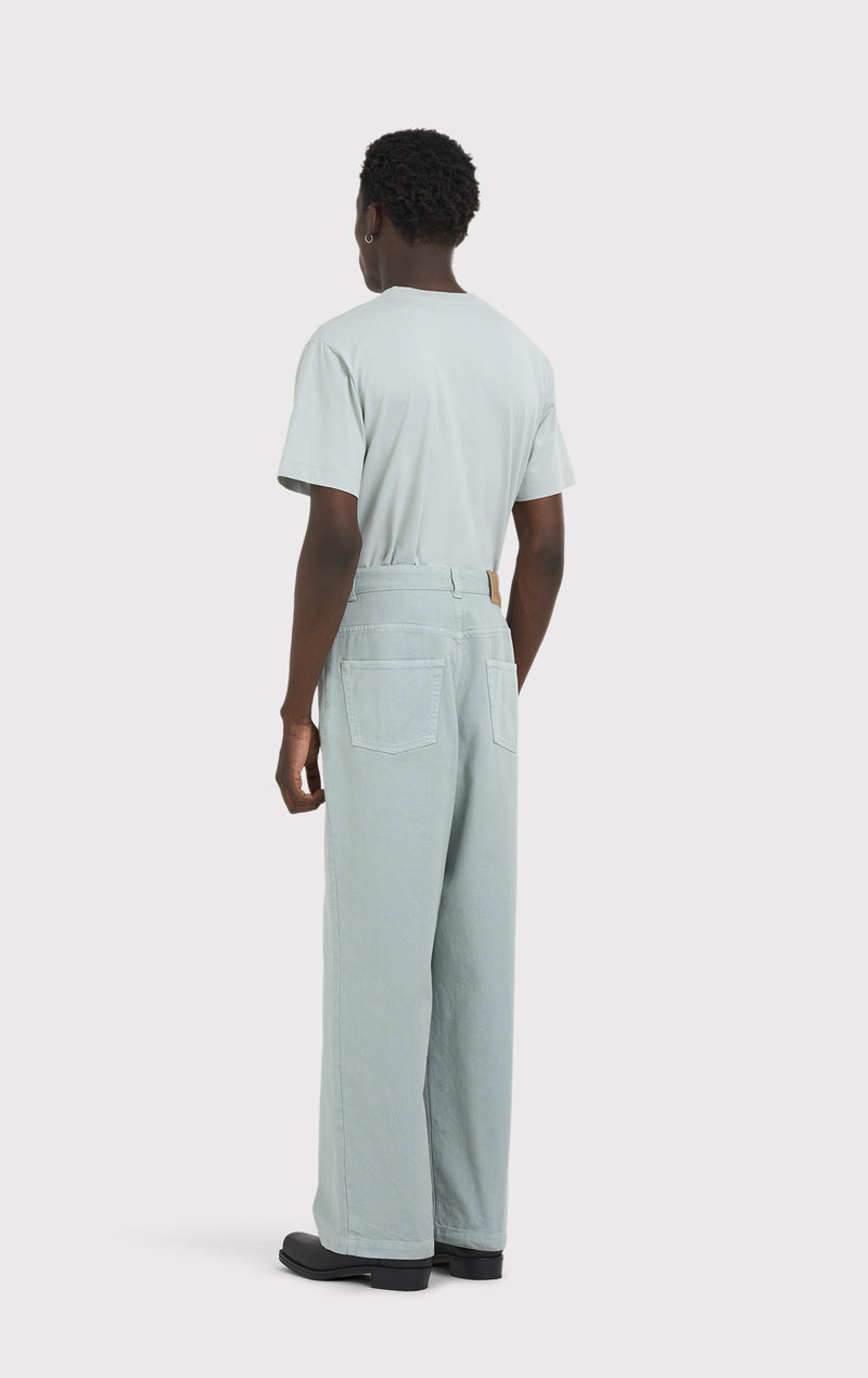 ÉTUDES DISTRICT DENIM DYED PIGEON TROUSERS 4
