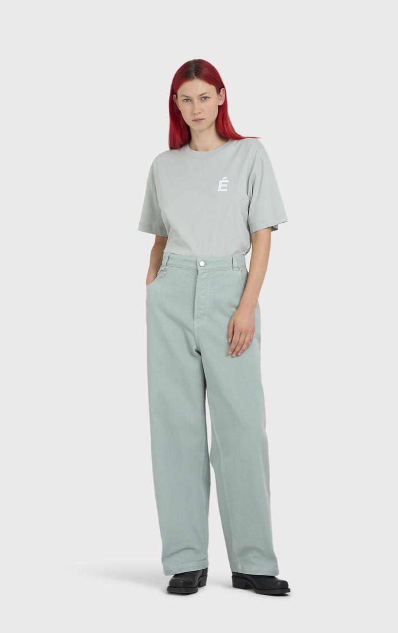 ÉTUDES DISTRICT DENIM DYED PIGEON TROUSERS 7