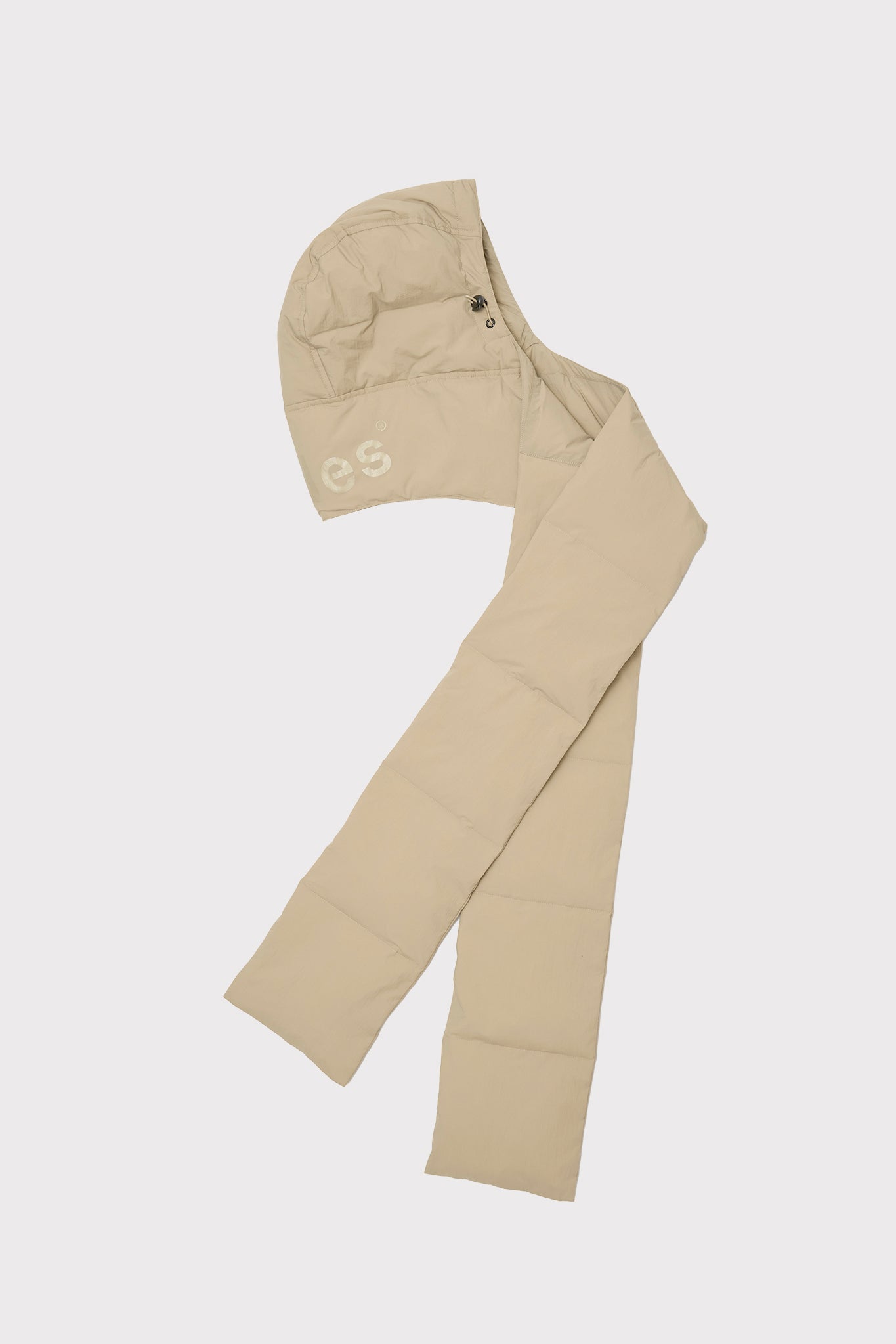 ÉTUDES DOWN HOODSCARF SAND SCARVES 1