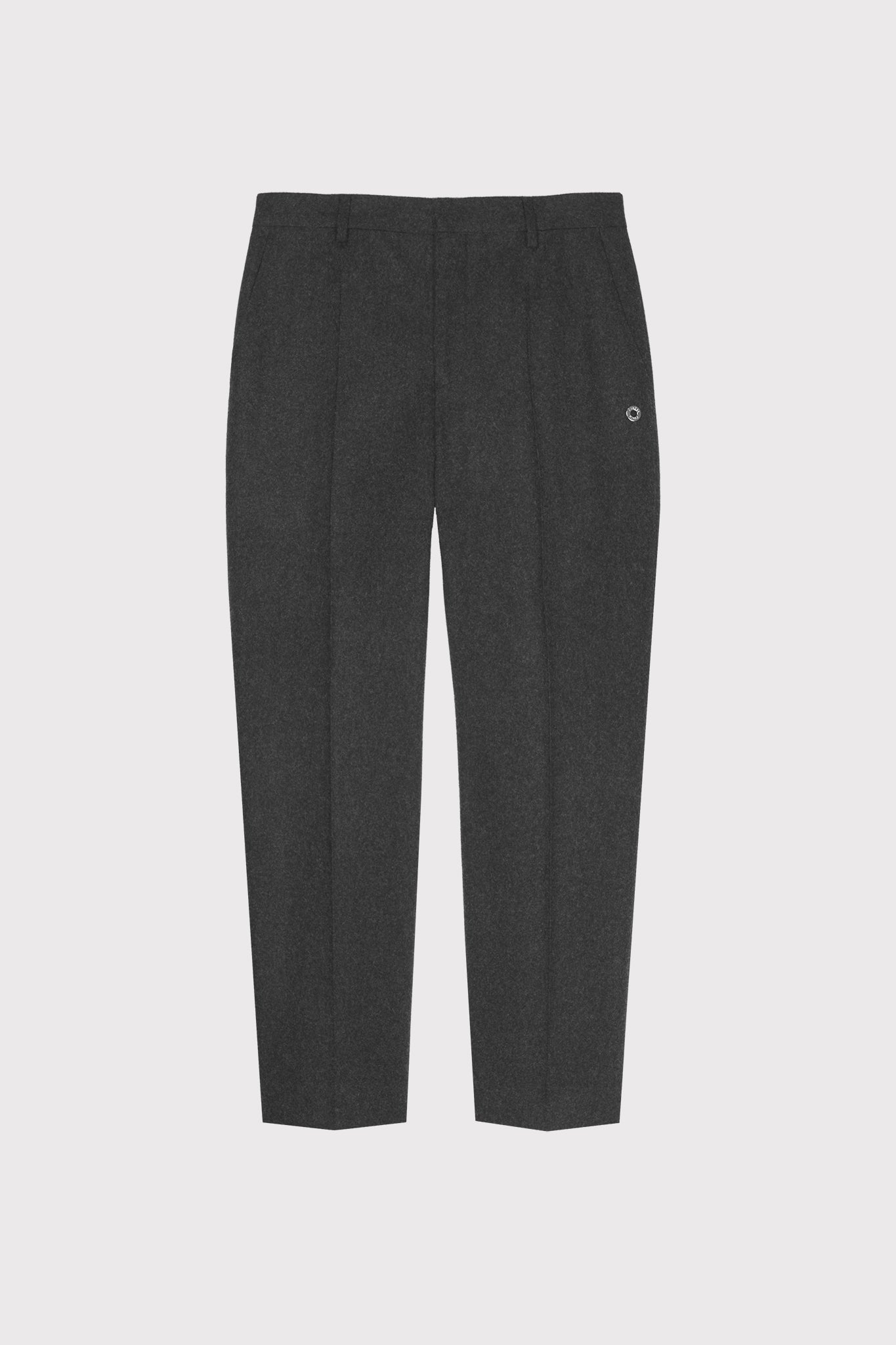 ÉTUDES DOWNTOWN FLANNEL ANTHRACITE TROUSERS 2