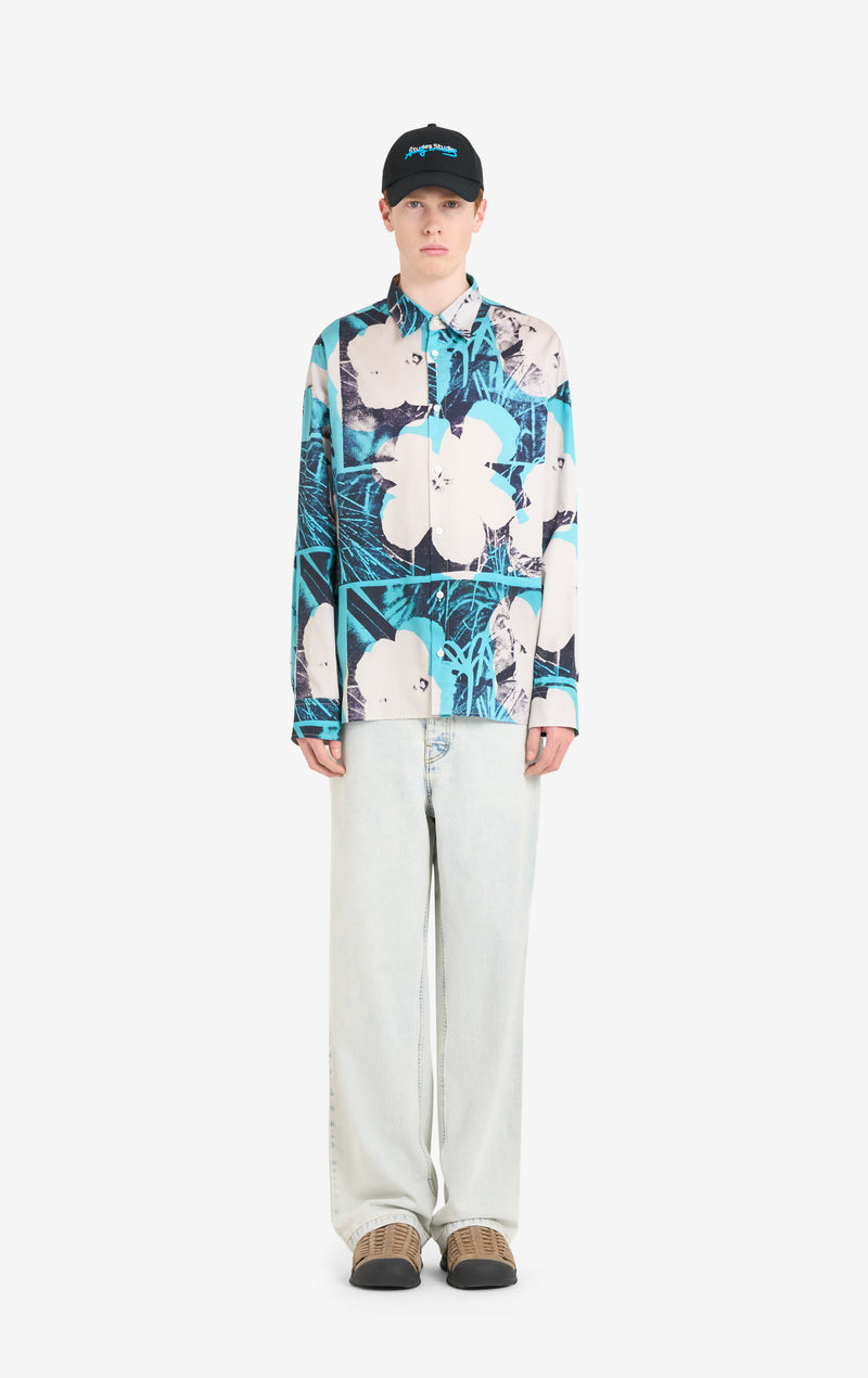 ETUDES STUDIO + ANDY WARHOL FLOWER SHIRT 2