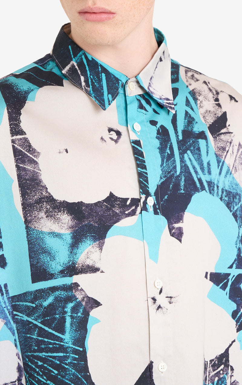 ETUDES STUDIO + ANDY WARHOL FLOWER SHIRT 4