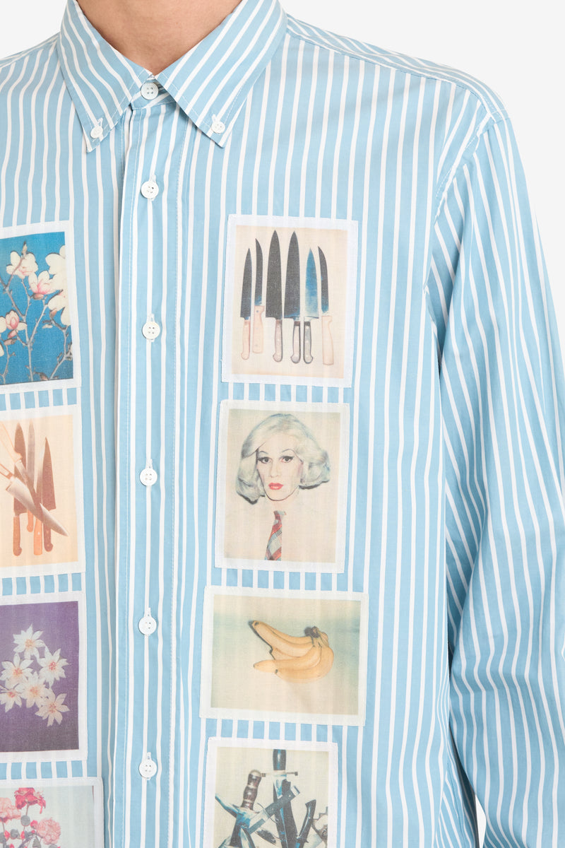 ANDY WARHOL RELAX SHIRT STRIPE 3