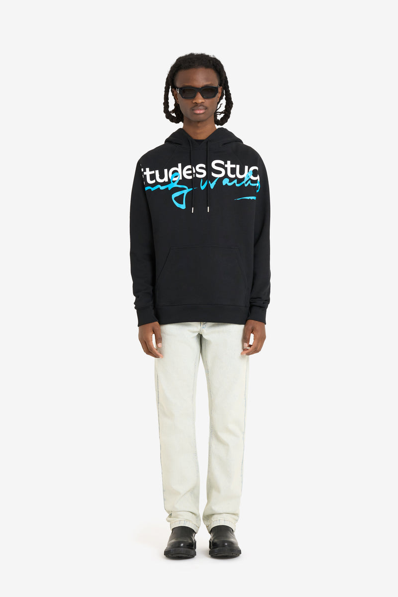 HOODIE ANDY WARHOL ÉTUDES SIGNED BLACK 4