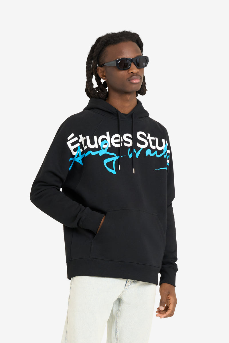 HOODIE ANDY WARHOL ÉTUDES SIGNED BLACK 2